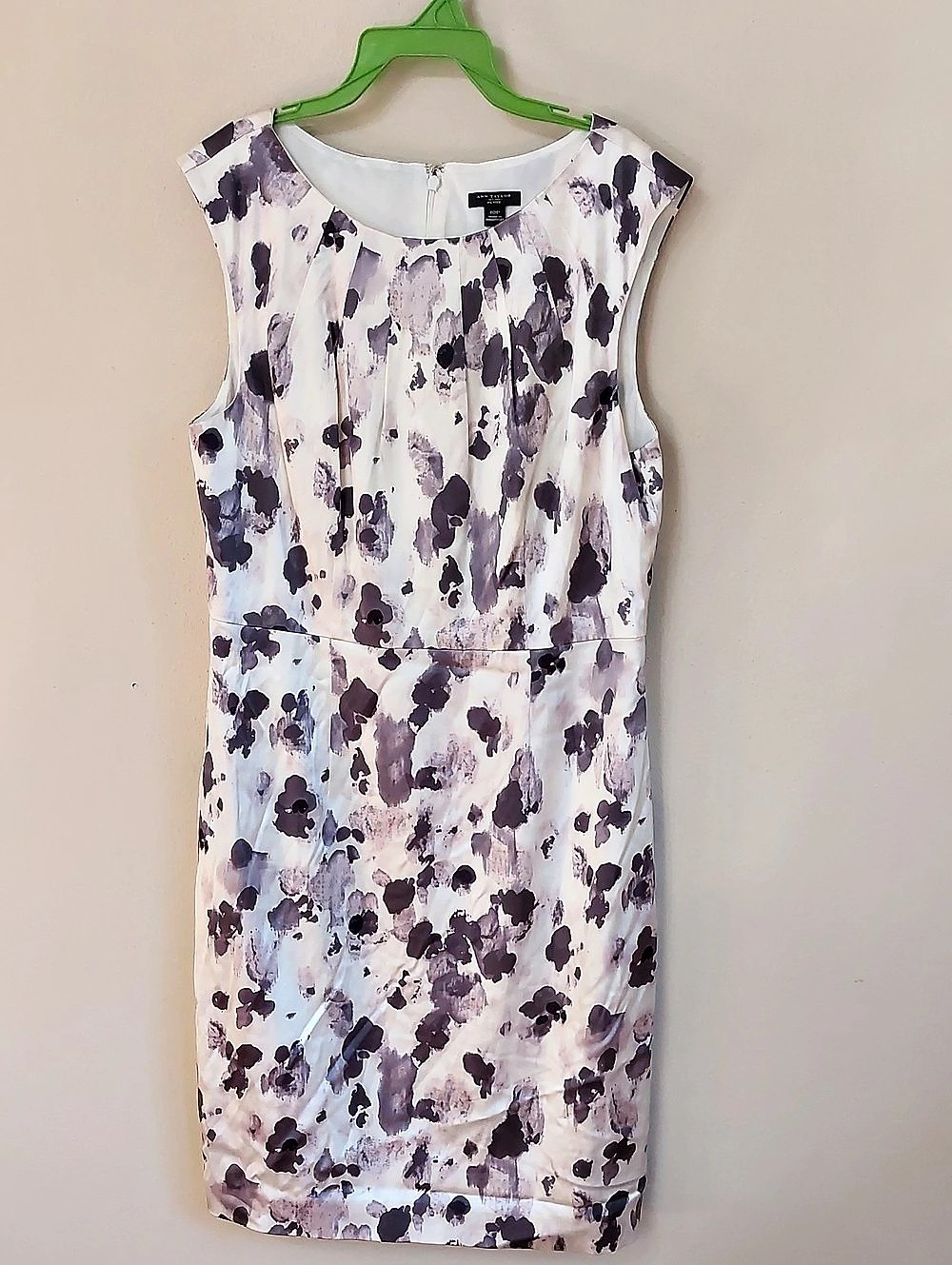 Ann Taylor Abstract Print Mini Dress Size 10P Like New
